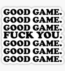 Sportsmanship Sticker