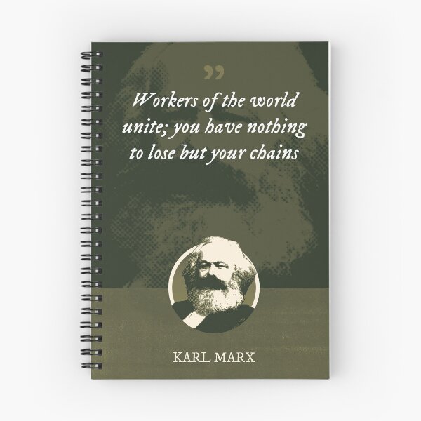 Item preview, Karl Marx - Workers of the world unite; you have nothing to lose but your chains designed and sold by Syahrasi.