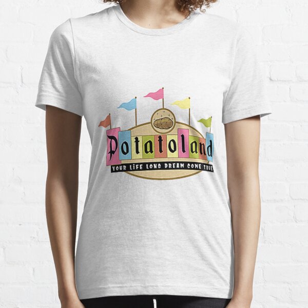 Potatoland Retro Sign T-Shirt Essential T-Shirt