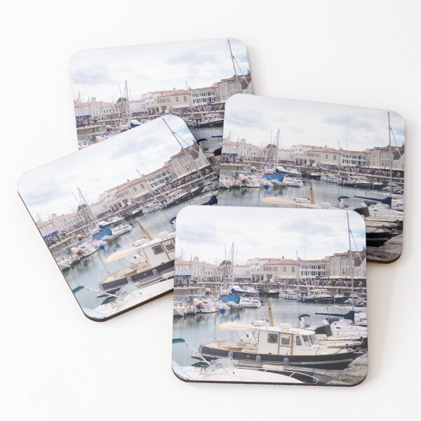 Item preview, View on the harbor of Saint-Martin-de-Ré designed and sold by FotoMahieu.