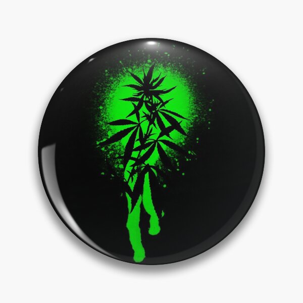 Item preview, Marijuana Plant Spraypaint -Marijuana THC  designed and sold by YomeHayin.