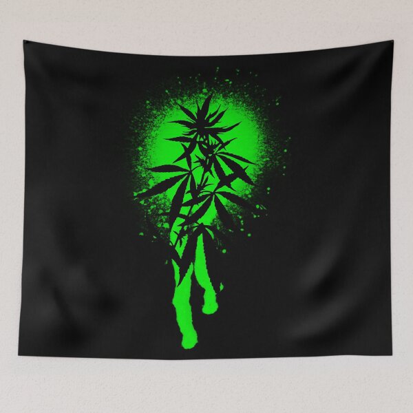 Item preview, Marijuana Plant Spraypaint -Marijuana THC  designed and sold by YomeHayin.