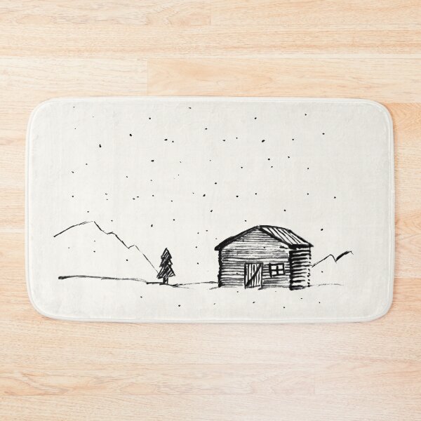 Item preview, Lonely Cabin designed and sold by MorningDoodles.