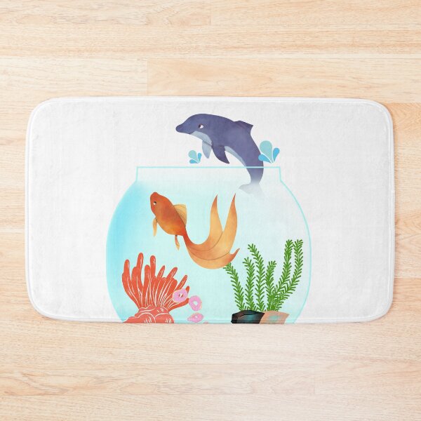 Item preview, Ocean Tie Dye Dolphin scenary designed and sold by PCpallavi.