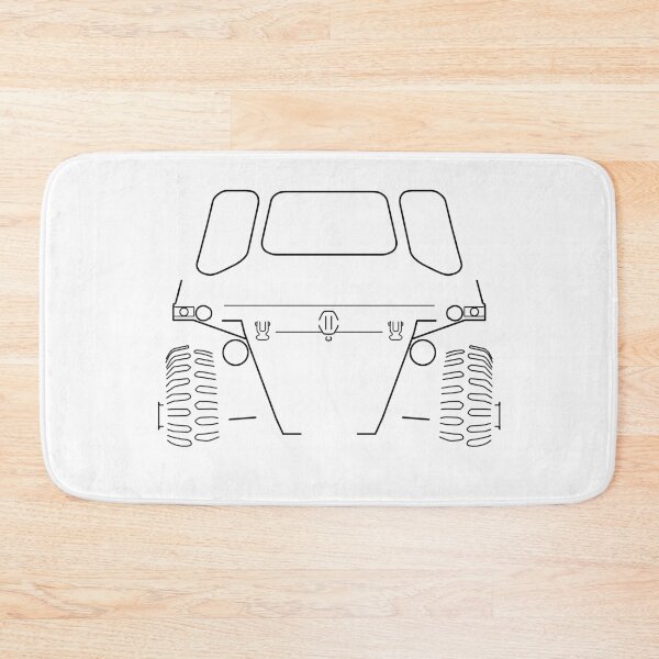 Item preview, Alvis Stalwart 1960s military truck black outline graphic designed and sold by soitwouldseem.