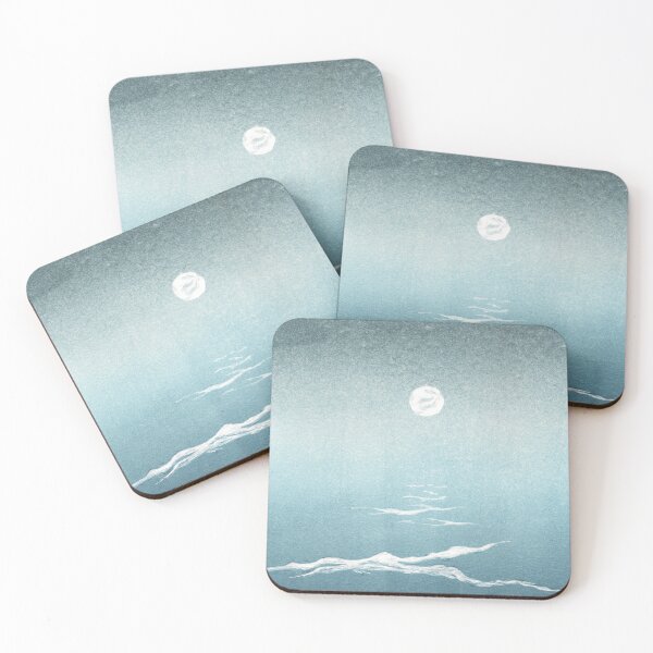 Item preview, Ocean moon  designed and sold by LisaLeQuelenec.
