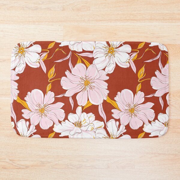 Item preview, Peony garden bloom pink red  designed and sold by Milatoo.