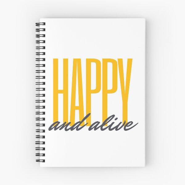 Item preview, HAPPY and alive designed and sold by SaamyaTyagi.