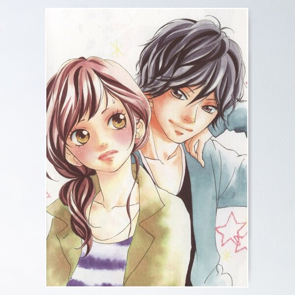 Ao Haru Ride Home Decor Anime Wall Scroll Poster Fabric Painting Mabuchi  Kou & Yoshioka Futaba 012 L