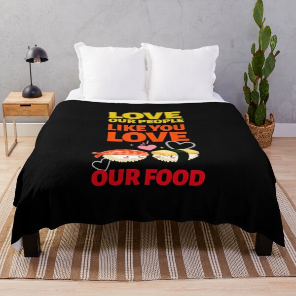 Item preview, Love Our People Like You Love Our Food Stop asian hate designed and sold by BlascoShop.