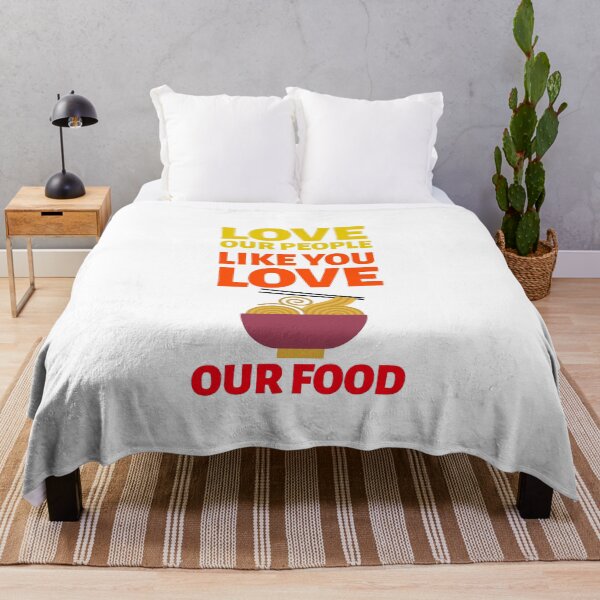 Item preview, Love Our People Like You Love Our Food Stop asian hate designed and sold by BlascoShop.