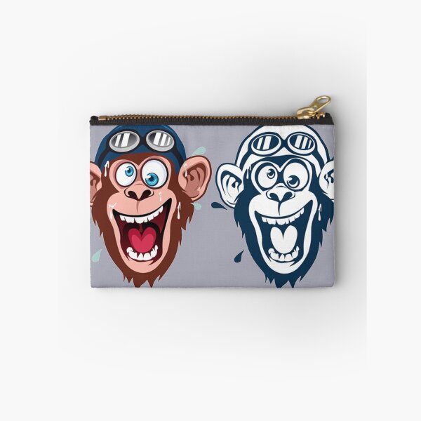 Item preview, Crazy monkey mascot cartoon designed and sold by ESDT.