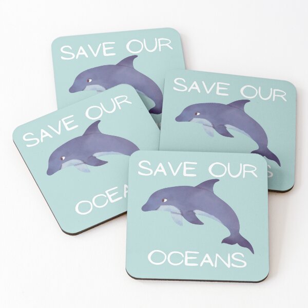 Item preview, Dolphin Save Our Oceans designed and sold by WildernessGear.