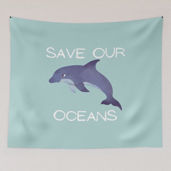 Item preview, Dolphin Save Our Oceans designed and sold by WildernessGear.