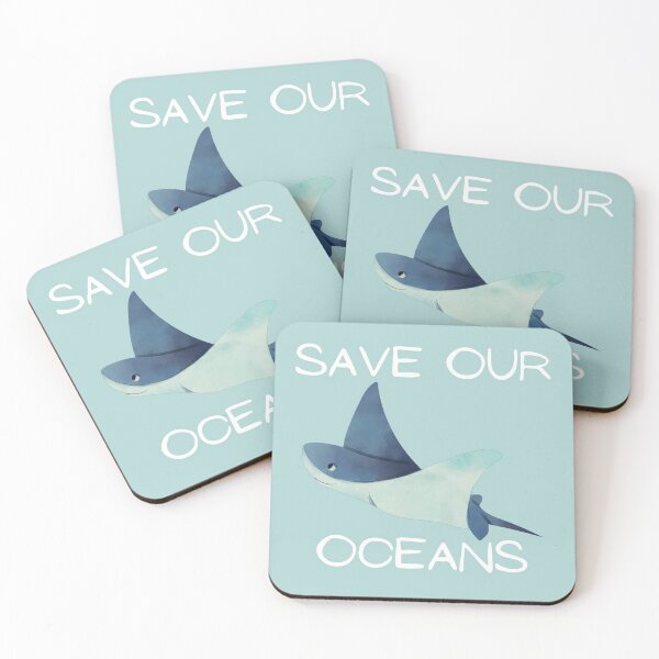 Item preview, Stingray Save Our Oceans designed and sold by WildernessGear.