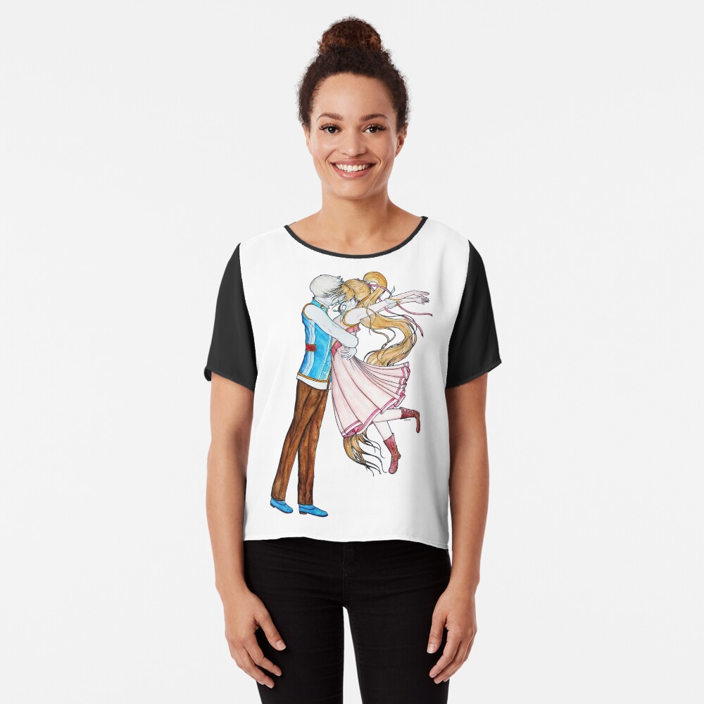 The Kiss Chiffon Top