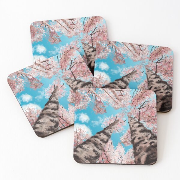 Item preview, Cherry blossom tree designed and sold by Aquarellerei.