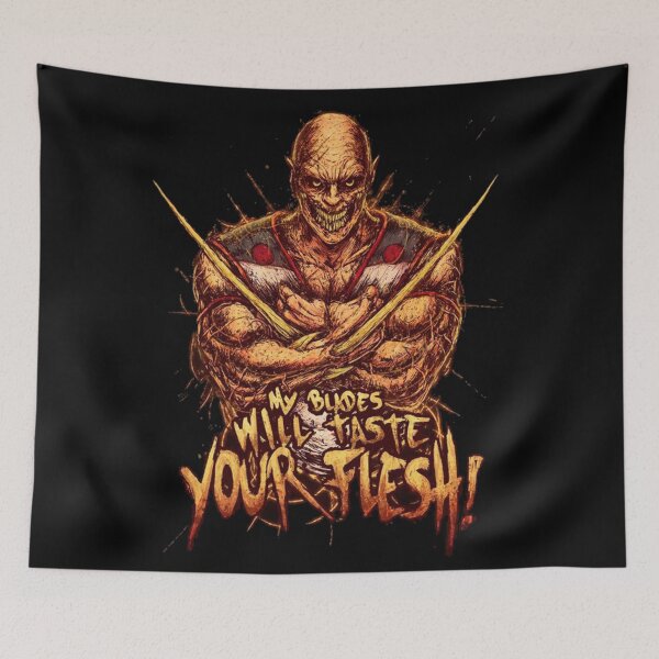 Item preview, My Blades Will Taste Your Flesh designed and sold by Shinobi23.