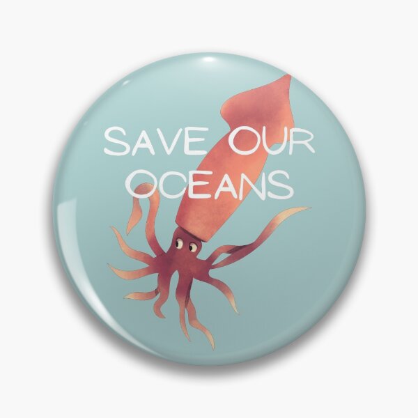 Item preview, Squid Save Our Oceans designed and sold by WildernessGear.