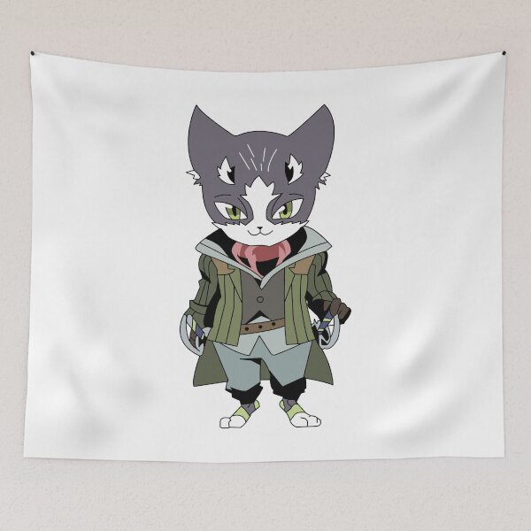 Item preview, Log Horizon Nyanta Master Cat Cute Chibi designed and sold by oneskyoneland.