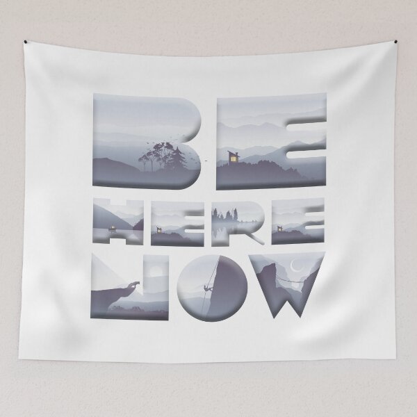 Item preview, Be here now designed and sold by squishyrainbow.