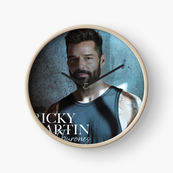 Ricky Martin Clocks Redbubble