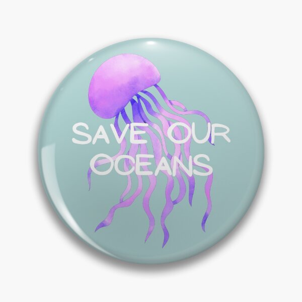 Item preview, Jellyfish Save Our Oceans designed and sold by WildernessGear.