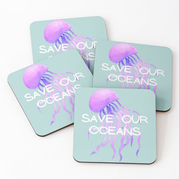 Item preview, Jellyfish Save Our Oceans designed and sold by WildernessGear.