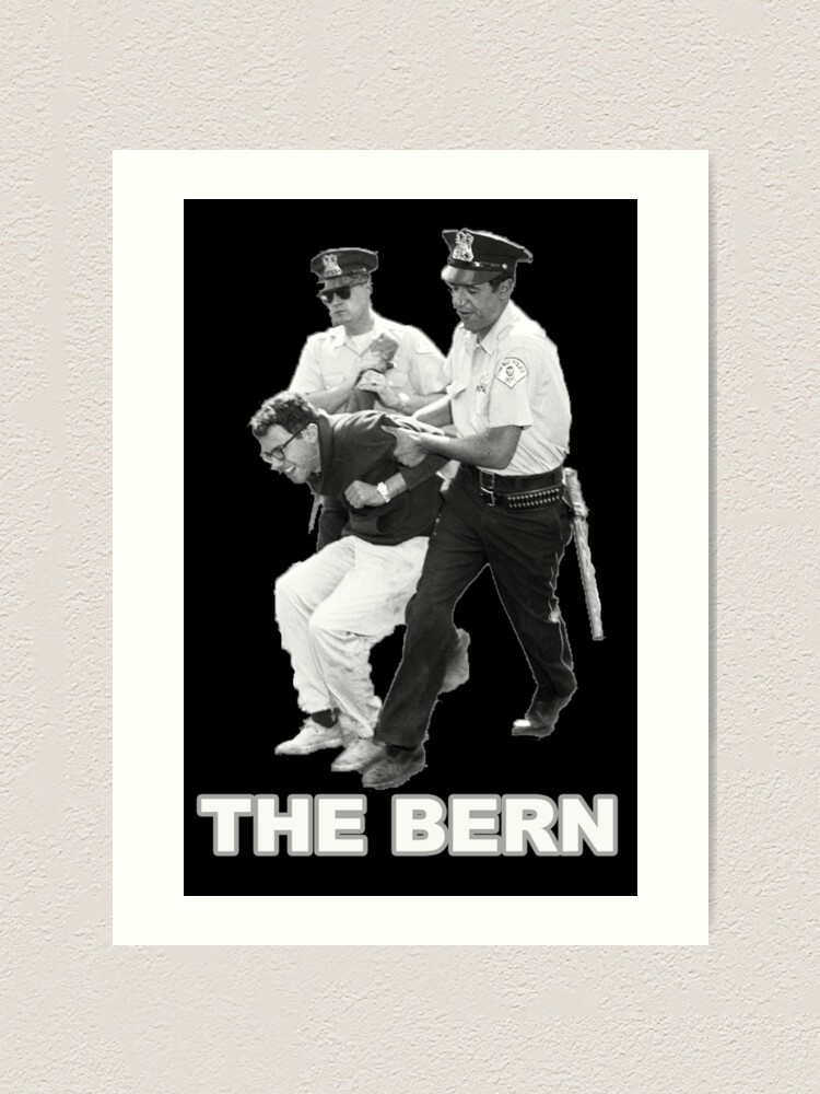 Gift For Home Decor Wall Art Print Poster Bernie Arrested Sanders Poster