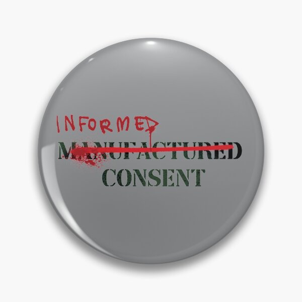 Item preview, Manufactured Consent designed and sold by YLWPRL.
