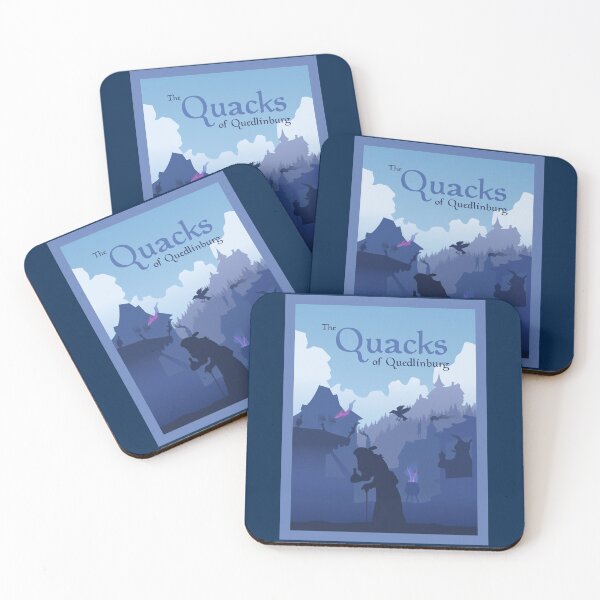 Item preview, The Quacks of Quedlinburg - Board Games - Minimalist Travel Poster Style - Board Game Art designed and sold by MeepleDesign.