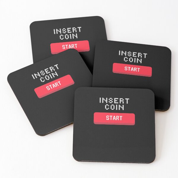 Item preview, Insert Coin, Start  designed and sold by Jivkoshirt.