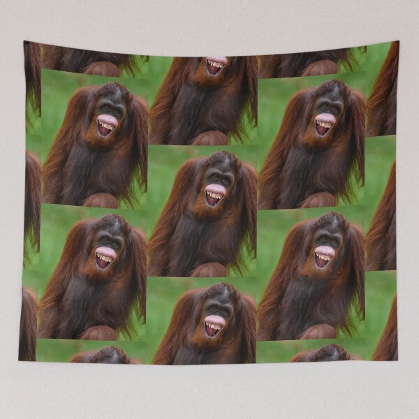 Item preview, Laughing Orangutan designed and sold by David ST Loh Images.