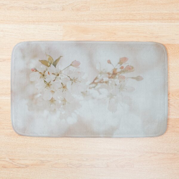 Item preview, White Cherry Blossom Photo, Atmospheric Oshima Cherry Blossom Close-up designed and sold by Melissa Peltenburg.