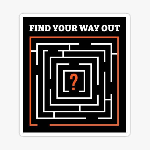 A Way Out Stickers Redbubble