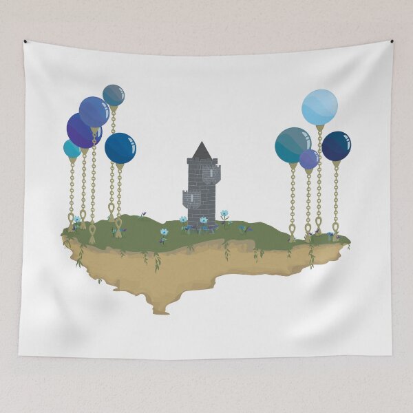 Item preview, Floating Flower Isle designed and sold by penwah.