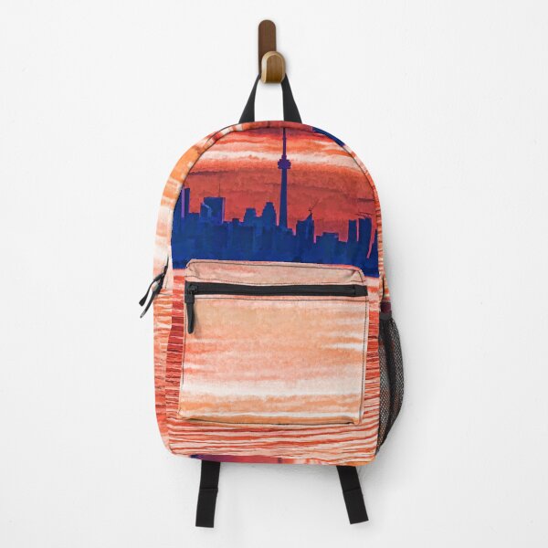 Item preview, Pink and Purple Sunrise – Toronto Skyline Impressions designed and sold by Georgia Mizuleva.