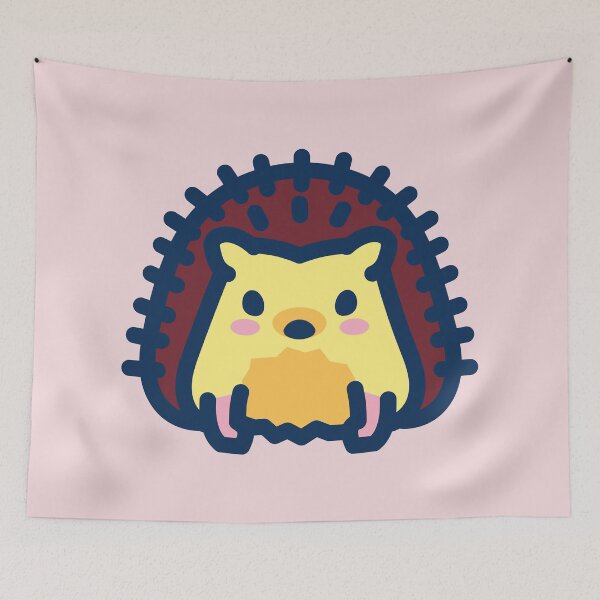 Item preview, Diploo's friends - the lovely baby hedgehog - pale pink designed and sold by TokiPY.