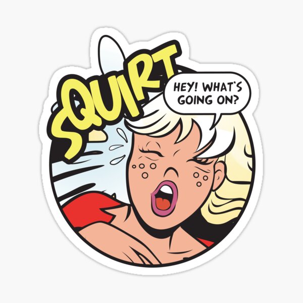Porno Squirt Rockers Sticker