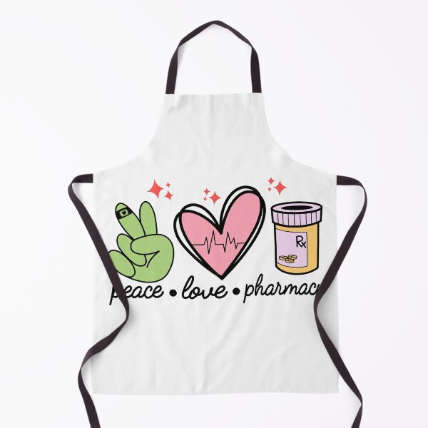 Item preview, peace love pharmacy, pt life, phamacy tech, phamacist gift designed and sold by taby2you.