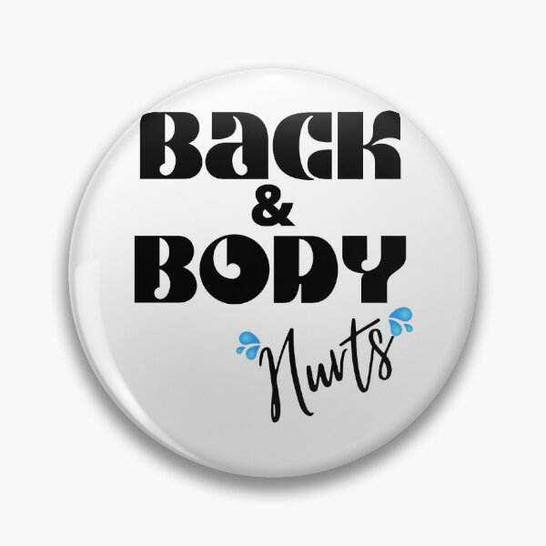 Item preview, Back & Body Hurts Everywhere - Back and Body Hurts All over Funny Quote designed and sold by videogames86.