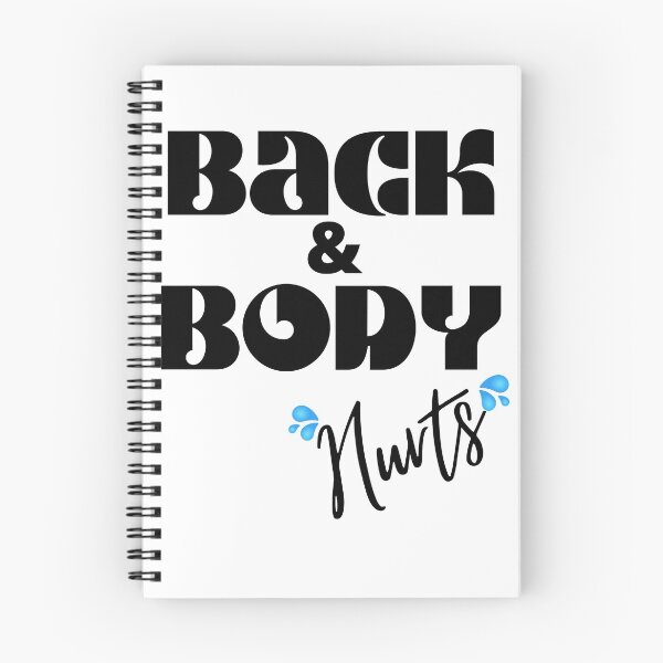 Item preview, Back & Body Hurts Everywhere - Back and Body Hurts All over Funny Quote designed and sold by videogames86.