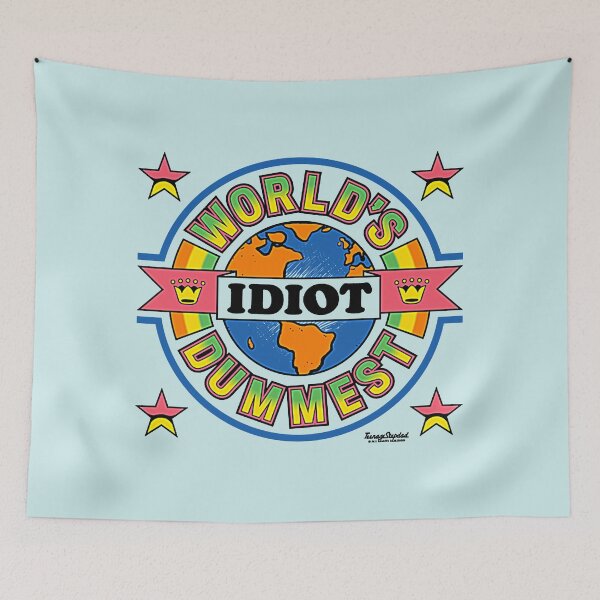 Item preview, Worlds Dumbest Idiot T-Shirt designed and sold by xucxucy17.