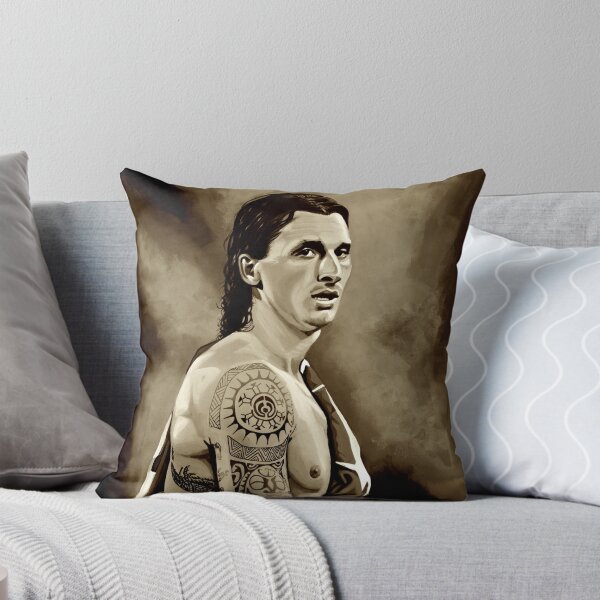 Aperçu de l'œuvre Zlatan Ibrahimovic Sépia créée et vendue par PaulMeijering.