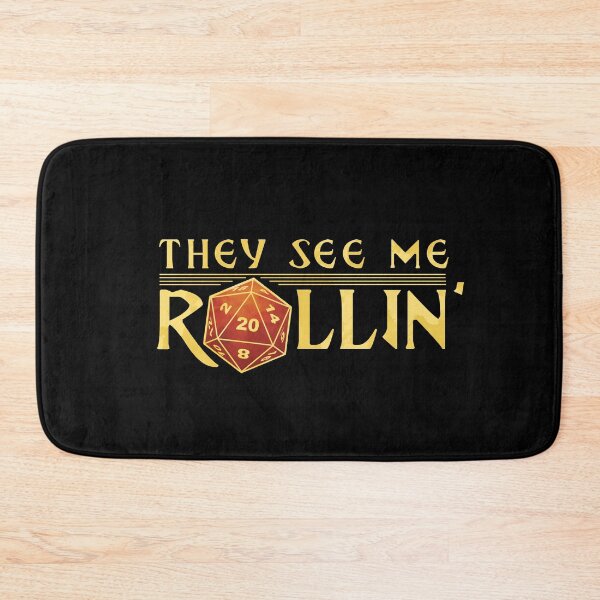 Item preview, They See Me Rollin' designed and sold by D20Tees.