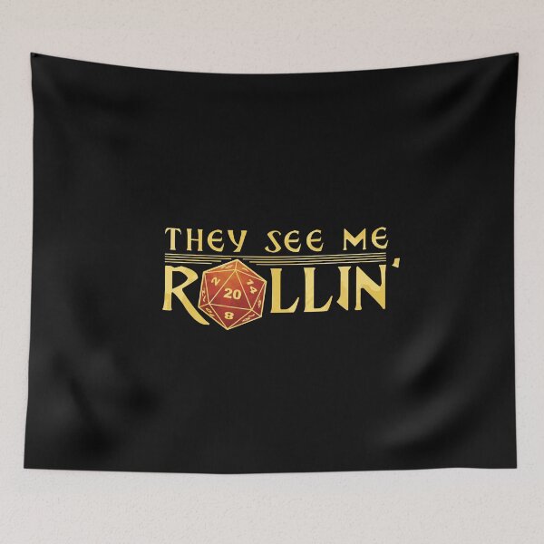 Item preview, They See Me Rollin' designed and sold by D20Tees.
