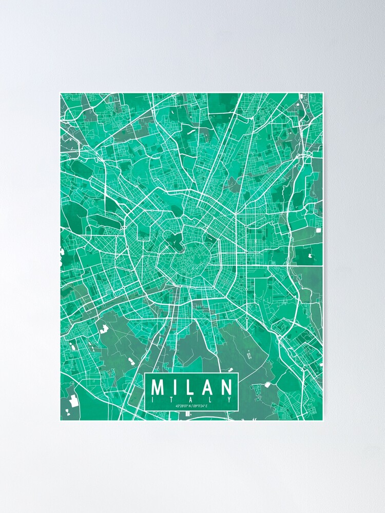 Milan Italy Retro Art Print, Milan Wall Art Illustration, Milan Vintage  Minimal Design Poster -  Hong Kong