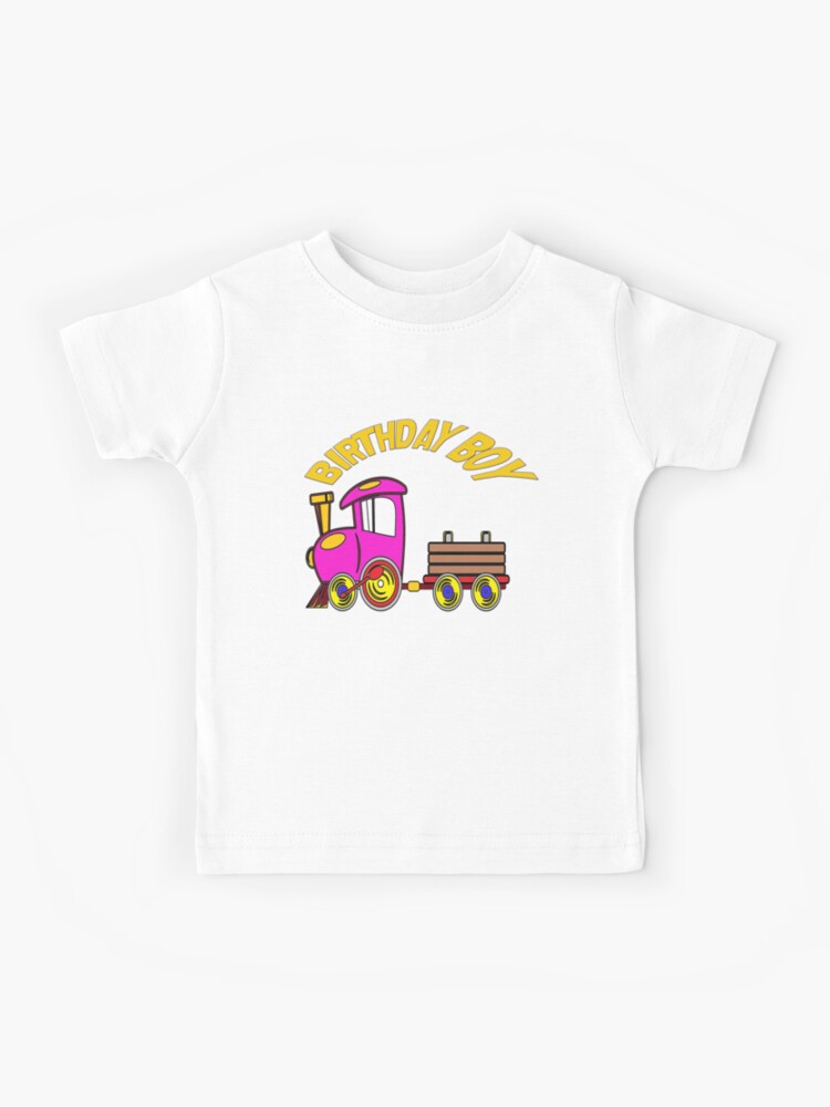 Kids Birthday T-Shirt - 2T / White / Short Sleeve