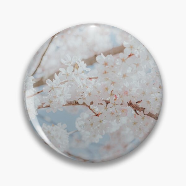 Item preview, Japanese Cherry Blossom Photo, Atmospheric Sakura Blossom Close-up designed and sold by Melissa Peltenburg.