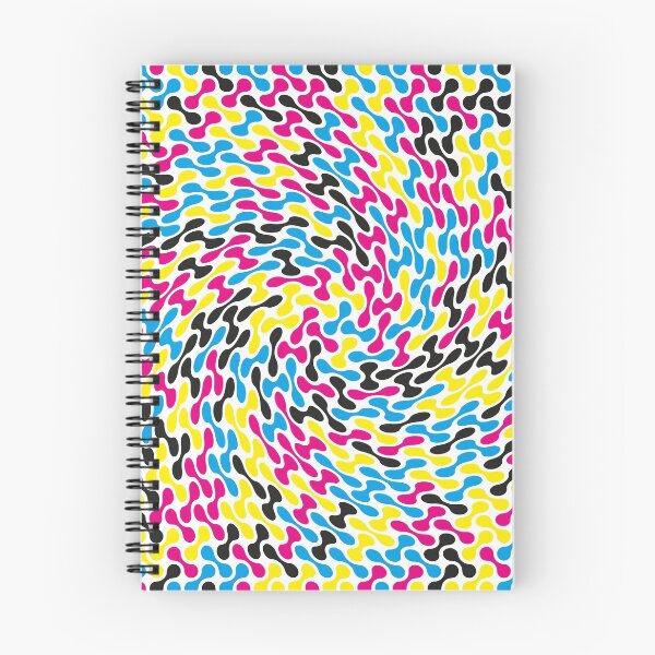 Item preview, CMYK Twisted Metaballs Pattern (White) designed and sold by John Uttley.